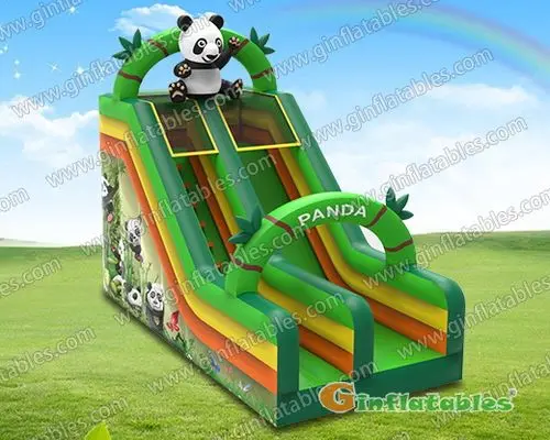 GS-254 Panda slide inflatables