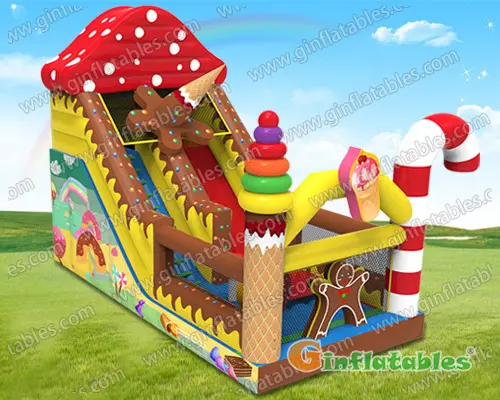 GS-270 Inflatable candy slide