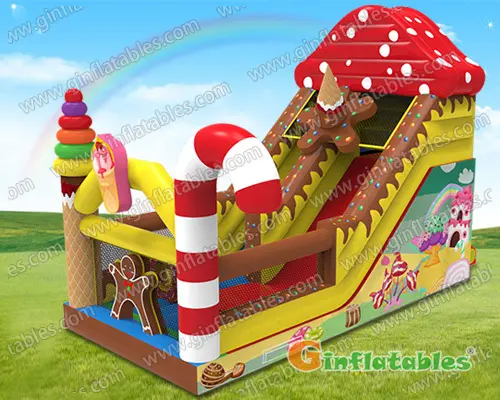 GS-270 Inflatable candy slide