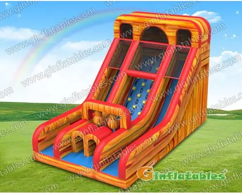 GS-271 Inflatable lava dual slide
