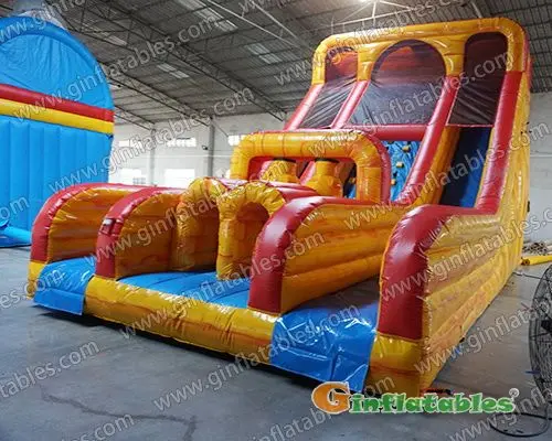 GS-271 Inflatable lava dual slide