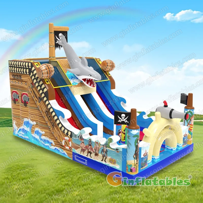 GS-273 Hai-Piratenschiff-Rutsche