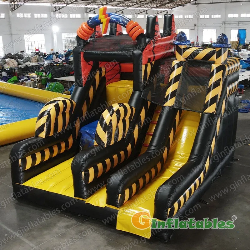 GS-275 Freefall jump with slide 