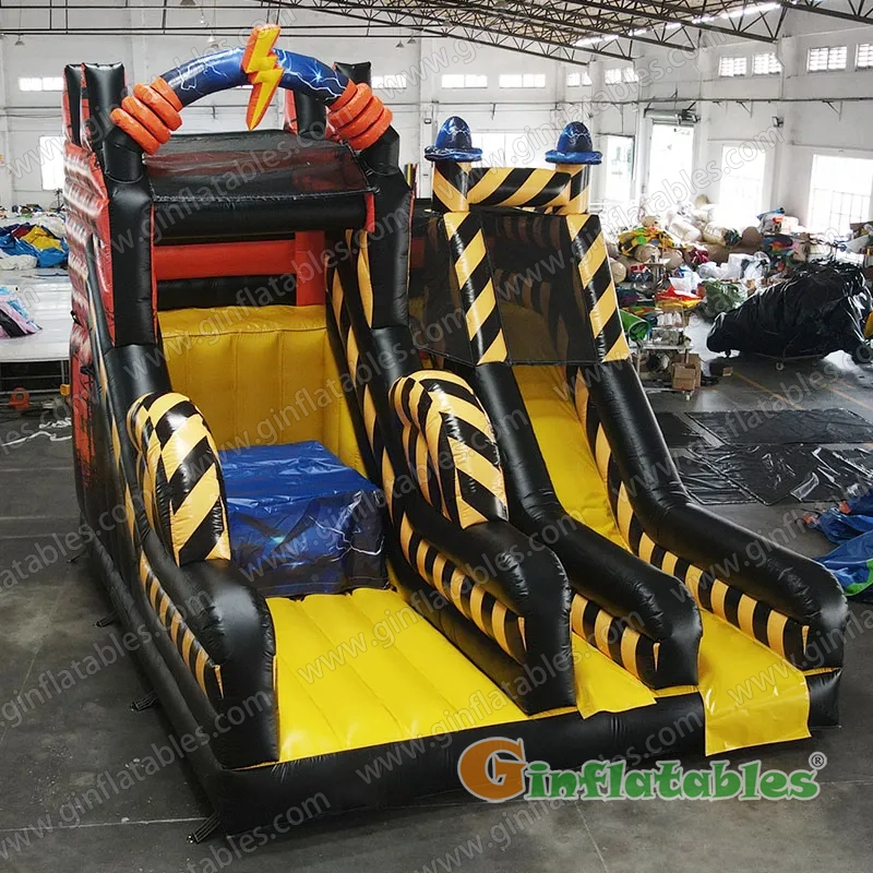 GS-275 Freefall jump with slide 