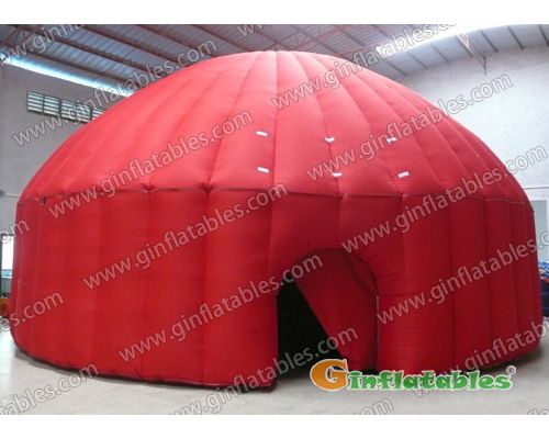 GTE-031 Inflatable Red Dome Tent