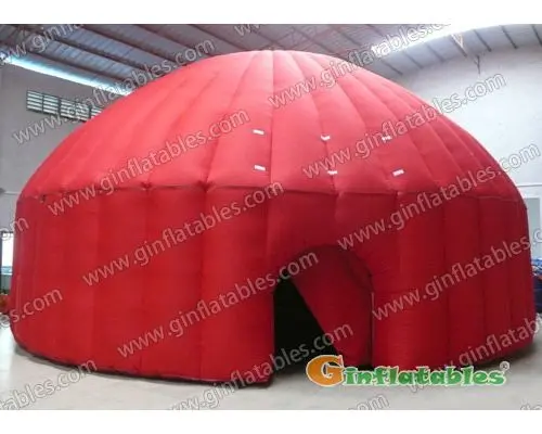 GTE-031 Inflatable Red Dome Tent