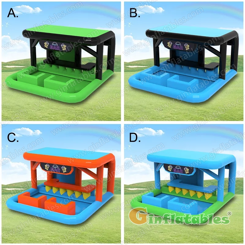 GW-012 Inflatable pool bar