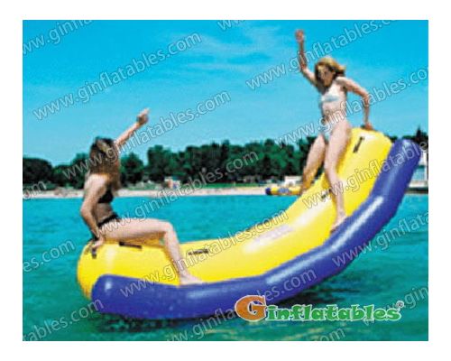 GW-013 Inflatable Banana Water Teeter Totter