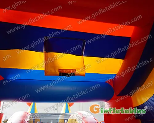 GWC-078 Inflatable castle combo with slide wet/dry