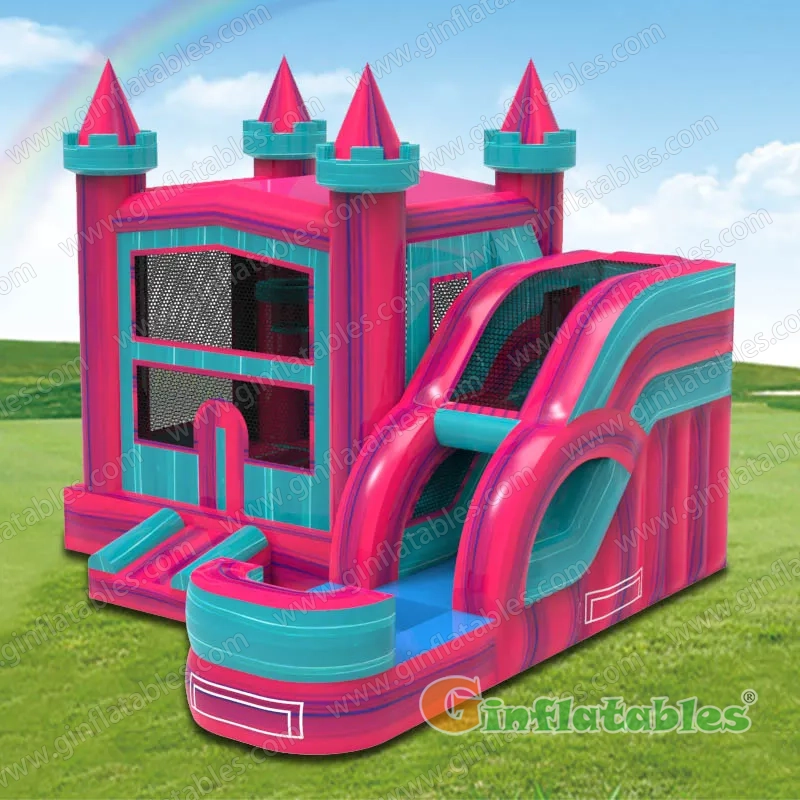 GWC-170 Inflatable Castle Combo Wet/Dry