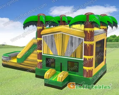 GWC-025 Palm trees inflatable combo