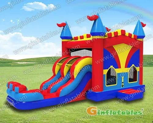 GWC-028 16ftWx15ftH Backyard castle dual combo