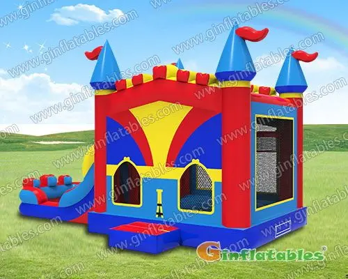 GWC-028 16ftWx15ftH Backyard castle dual combo