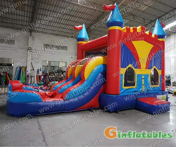 GWC-028 16ftWx15ftH Backyard castle dual combo