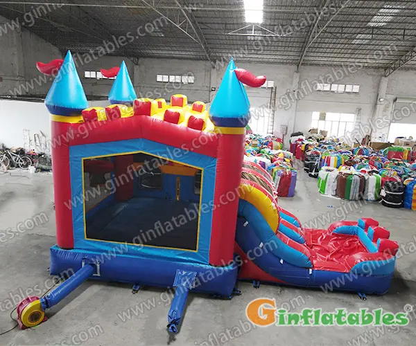 GWC-028 16ftWx15ftH Backyard castle dual combo