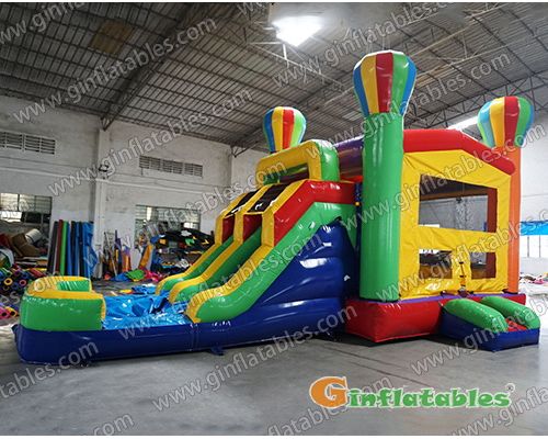 GWC-003 28ftL Balloon top inflatable dual combo