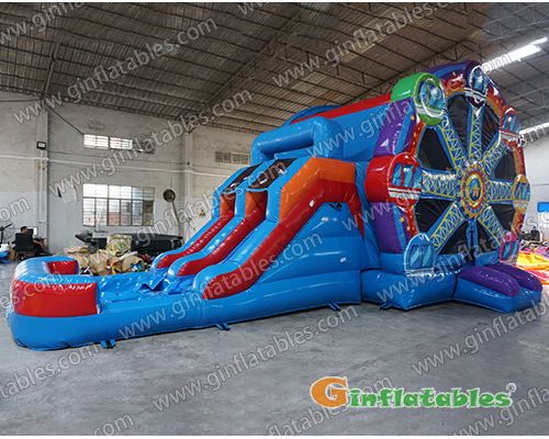 GWC-005 Ferris wheel inflatable dual combo