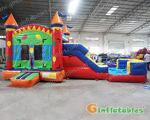 GWC-055 26ftLx14ftW Balloon water combo inflatable
