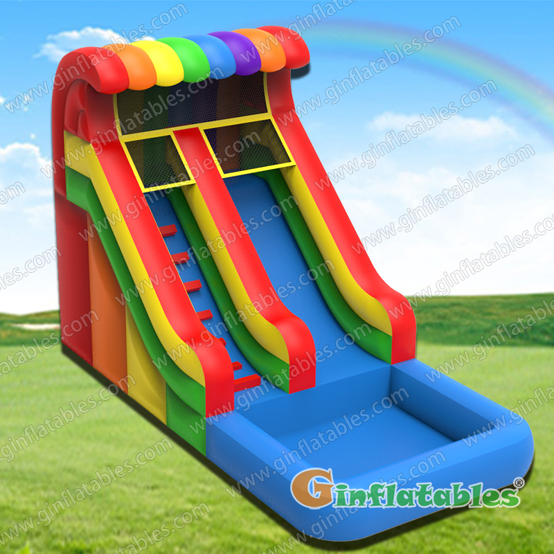 GWS-104 Rainbow water slide