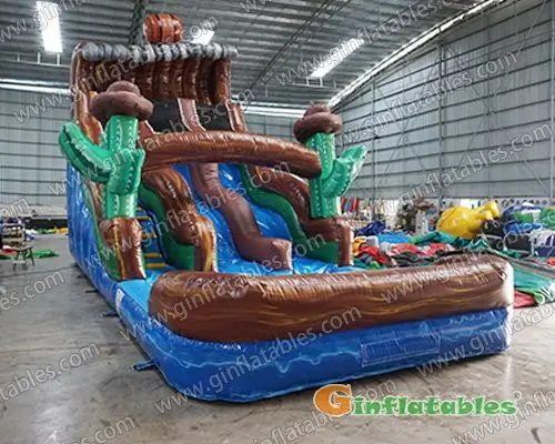 GWS-106 Inflatable water slide