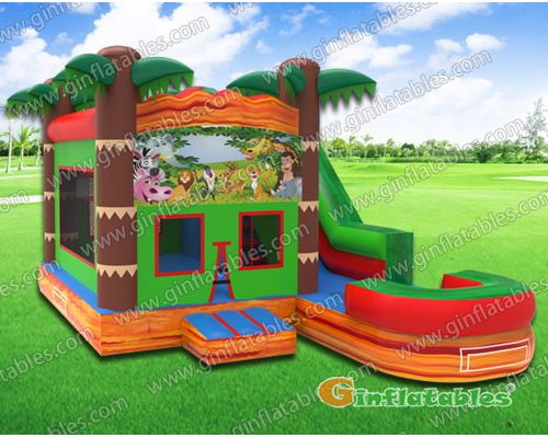 GWS-111 21.3' Green rainforest water combo
