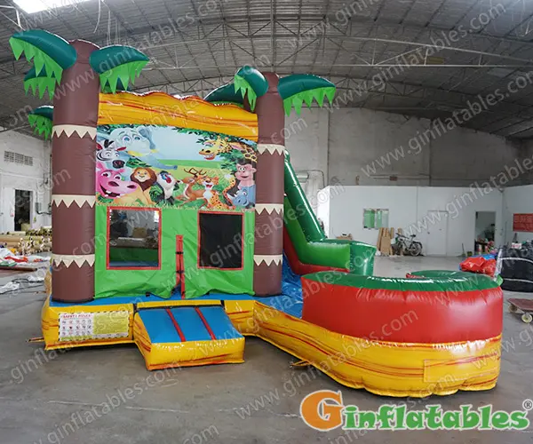 GWS-111 21.3' Green rainforest water combo