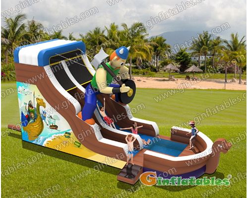GWS-120 Pirate water slide inflatable