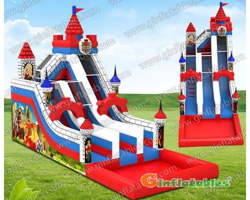 GWS-145 23' Castle water slide
