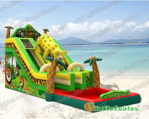 GWS-146 Jungle dual water slide