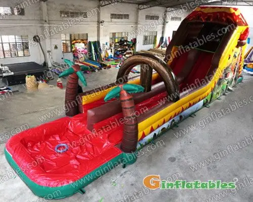 GWS-148 Dinosaur water slide