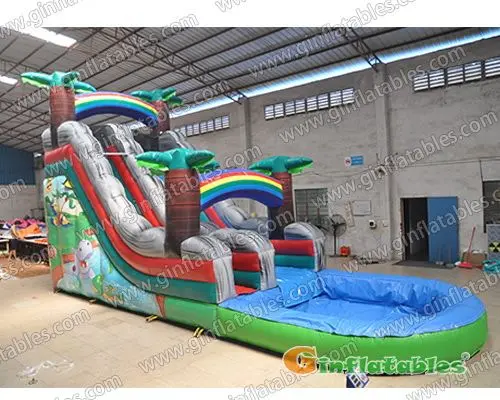 GWS-165 Tropical water slide