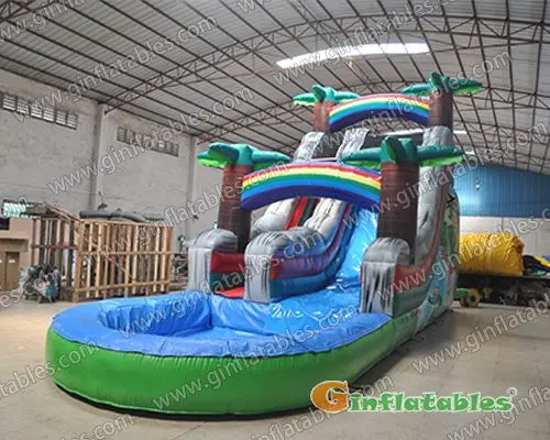GWS-165 Tropical water slide