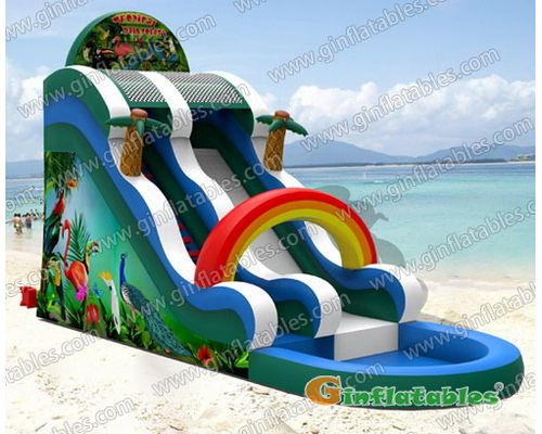 GWS-167 Rainforest water slide
