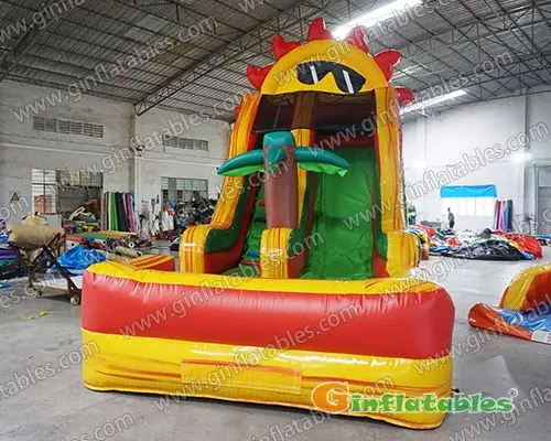 GWS-018 Inflatable Waterfall Slide