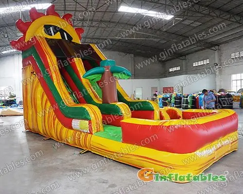 GWS-018 Inflatable Waterfall Slide