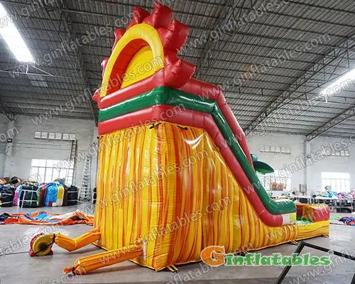 GWS-018 Inflatable Waterfall Slide