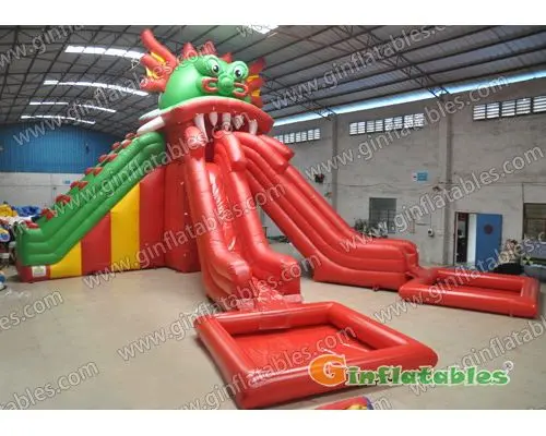 GWS-197 Dragon slide with pool