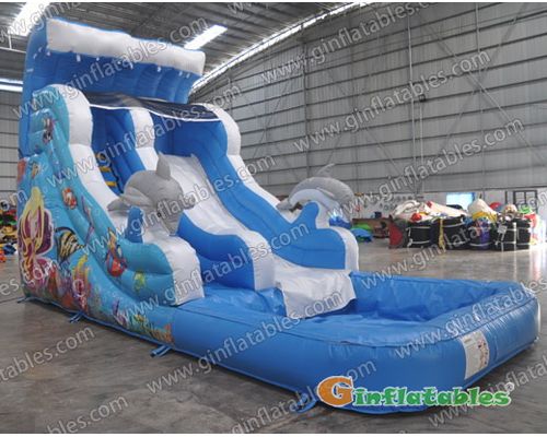 GWS-211 inflatable wave slide