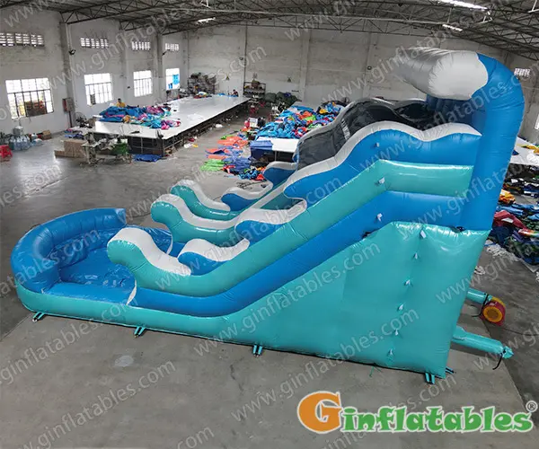 GWS-222 Sparkle blue water slide