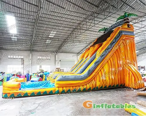 GWS-022 24' High inflatable dual water slide