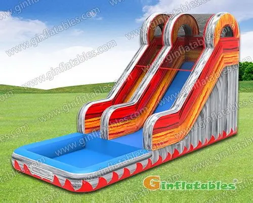 GWS-239 Fire water slide