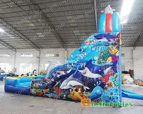 GWS-025 Ocean dual water slide