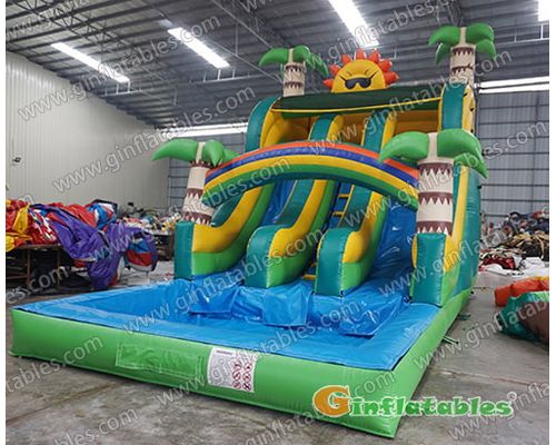 GWS-262 Tropical water slide