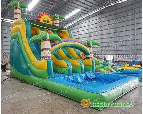 GWS-262 Tropical water slide