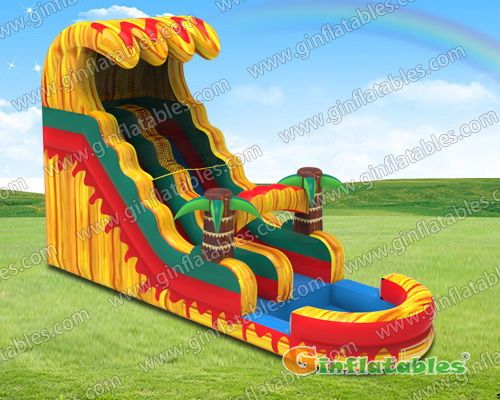 GWS-281 Fire water slide
