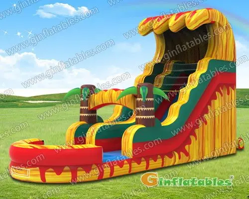 GWS-281 Fire water slide