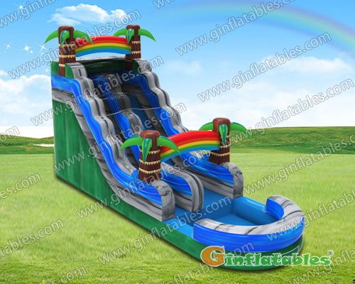 GWS-283 Palm tree water slide