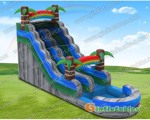 GWS-296 Rainbow water slide