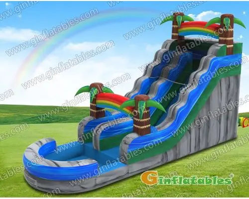 GWS-296 Rainbow water slide