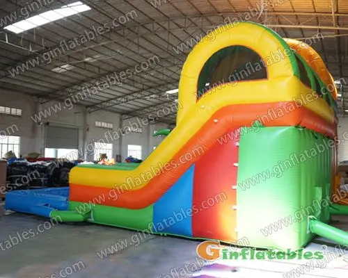 GWS-309 Yard water slide dual lane